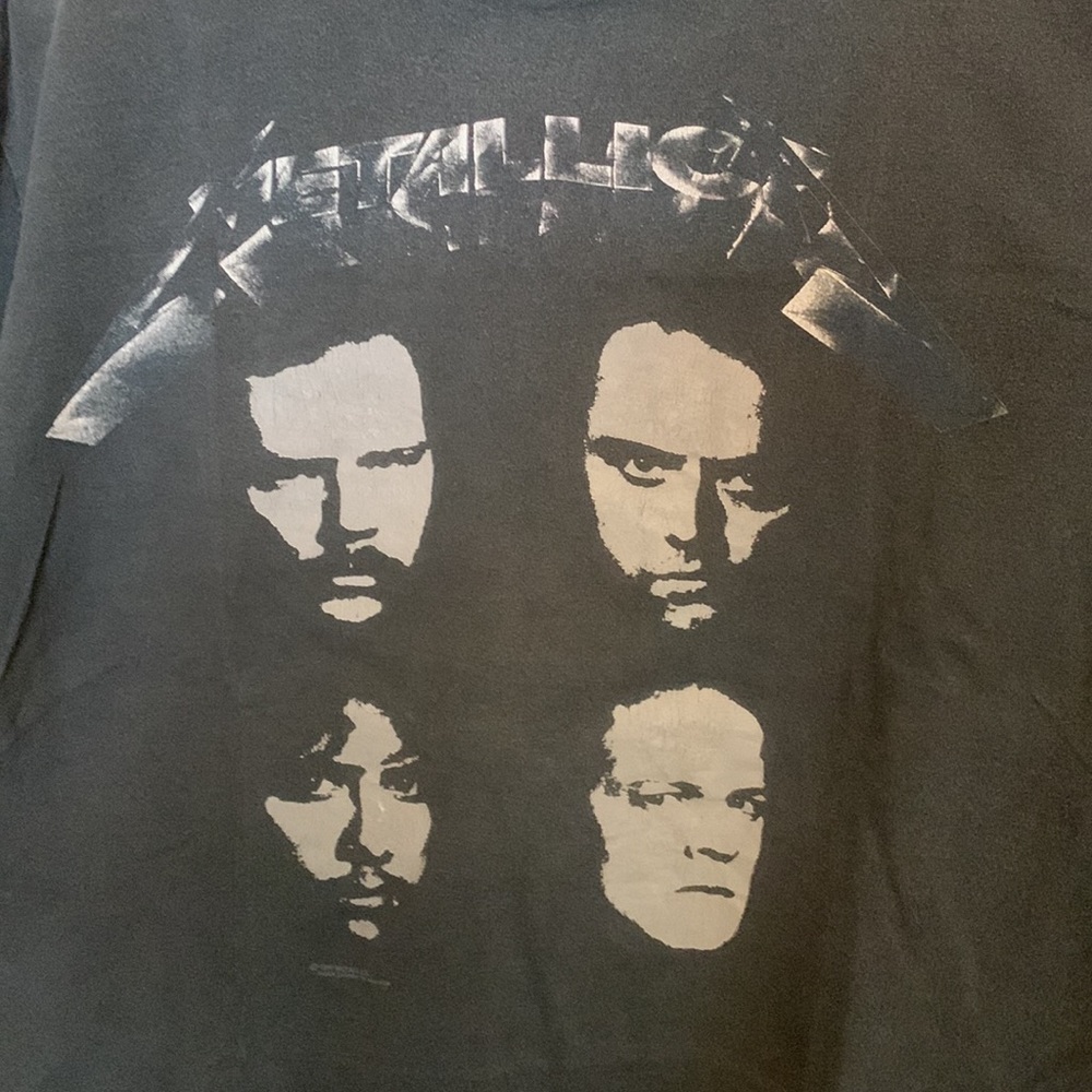 Vtg Metallica 1991 Tour Shirt - Picture 4 of 13